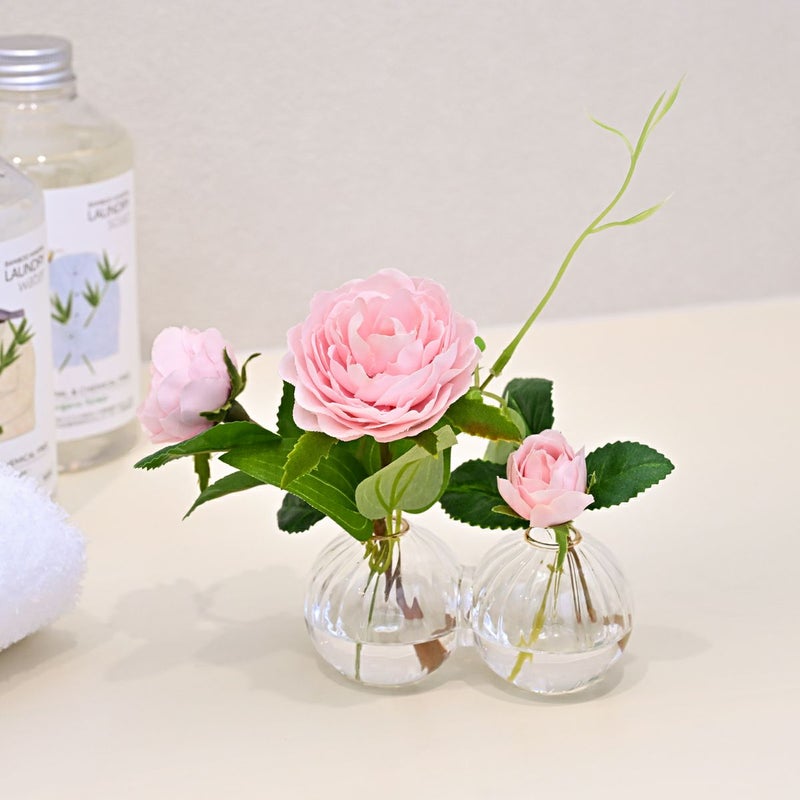 ピンクローズ マジックウォーター アレンジメント [06]