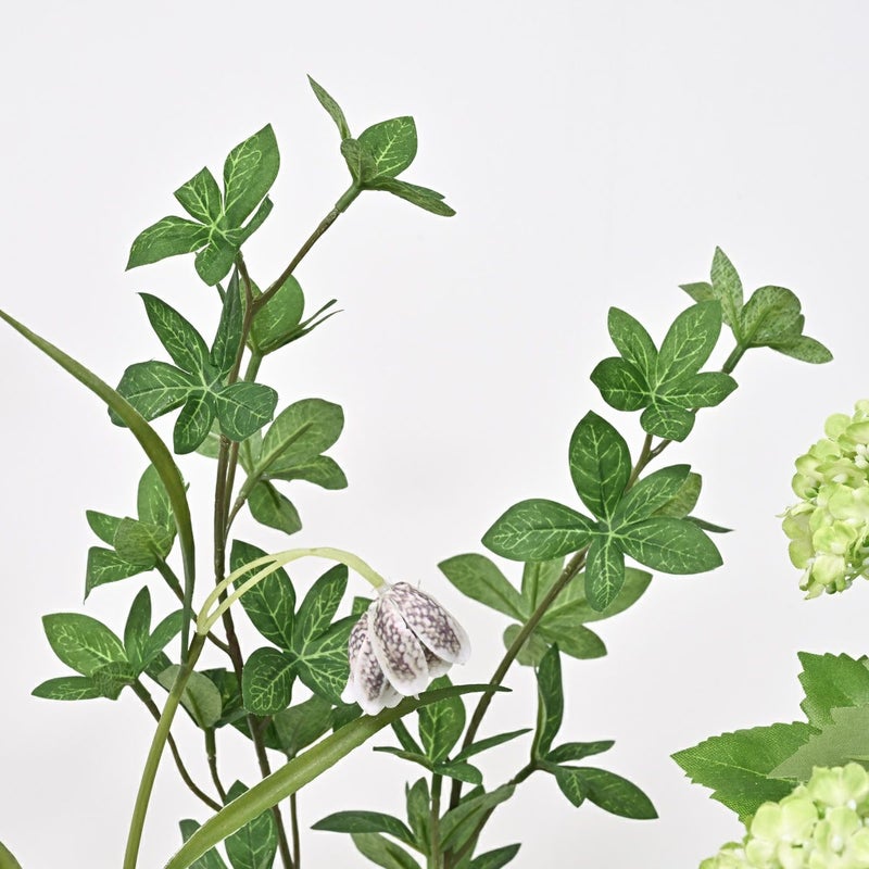 寄せ植え クリスマスローズ フェイクグリーン [147]