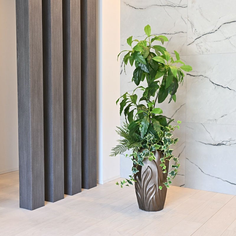 アボカド フェイクグリーン 寄せ植えアレンジ [P-25]