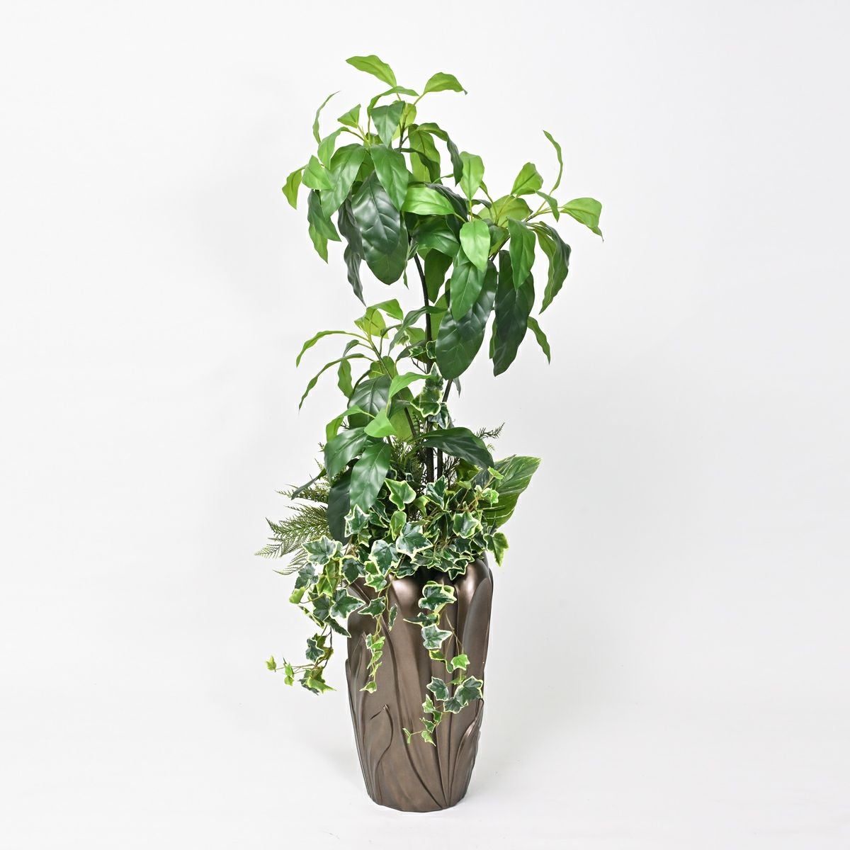 ワンランク上のご贈答に》 アボカド フェイクグリーン 寄せ植え