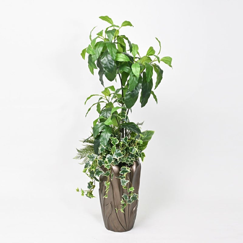 アボカド フェイクグリーン 寄せ植えアレンジ [P-25]