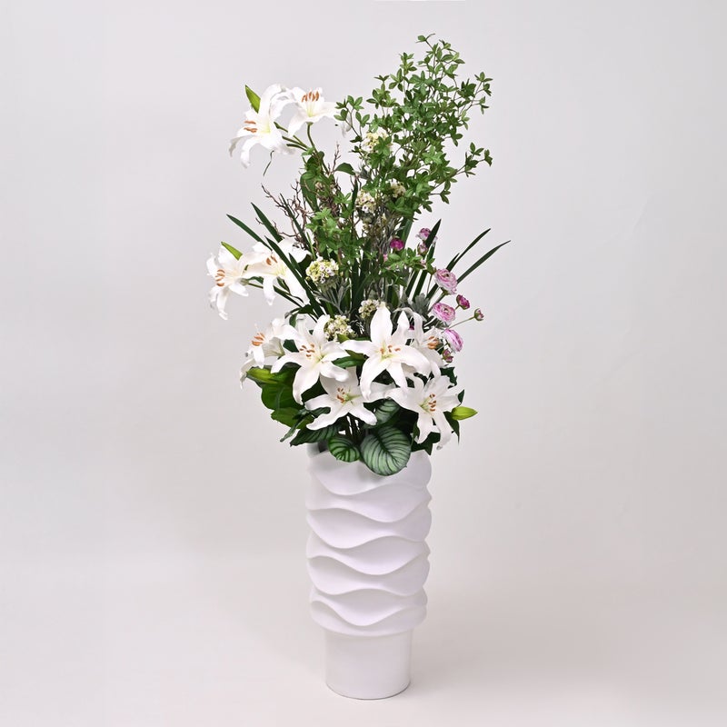 カサブランカリリー アレンジメント [P-19]