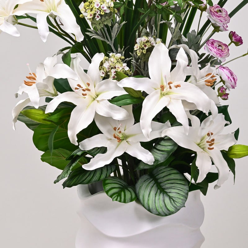 カサブランカリリー アレンジメント [P-19]