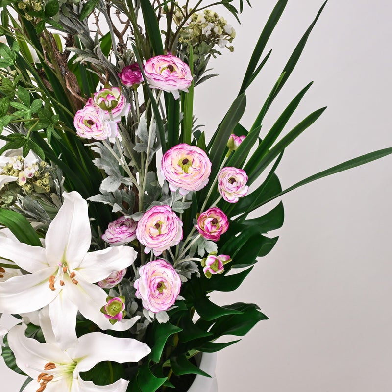 カサブランカリリー アレンジメント [P-19]