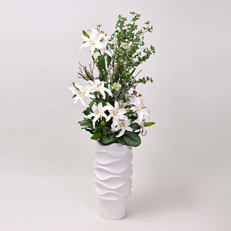 カサブランカリリー アレンジメント [P-19]