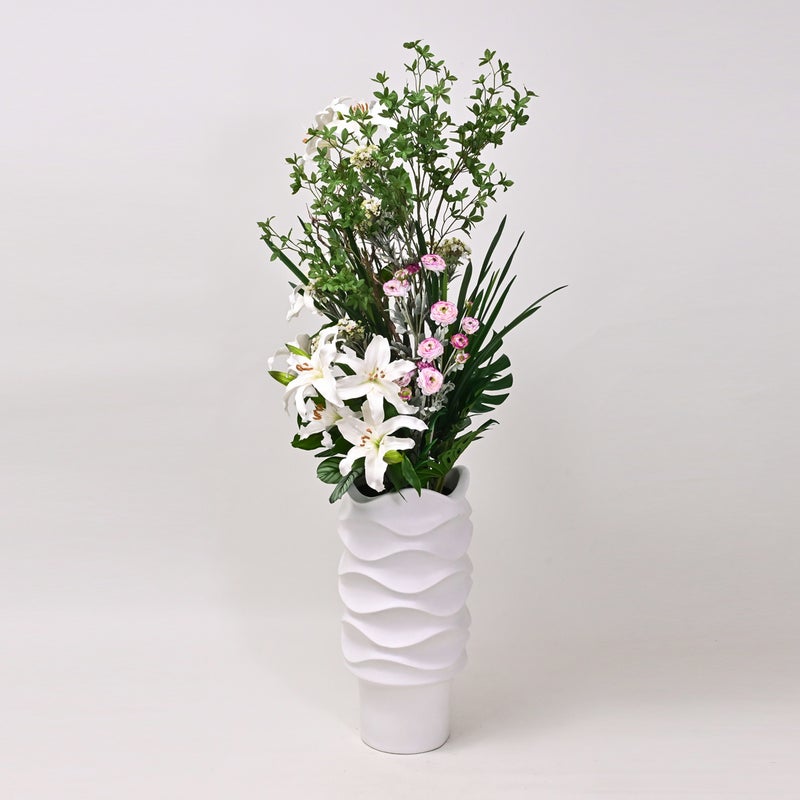 カサブランカリリー アレンジメント [P-19]