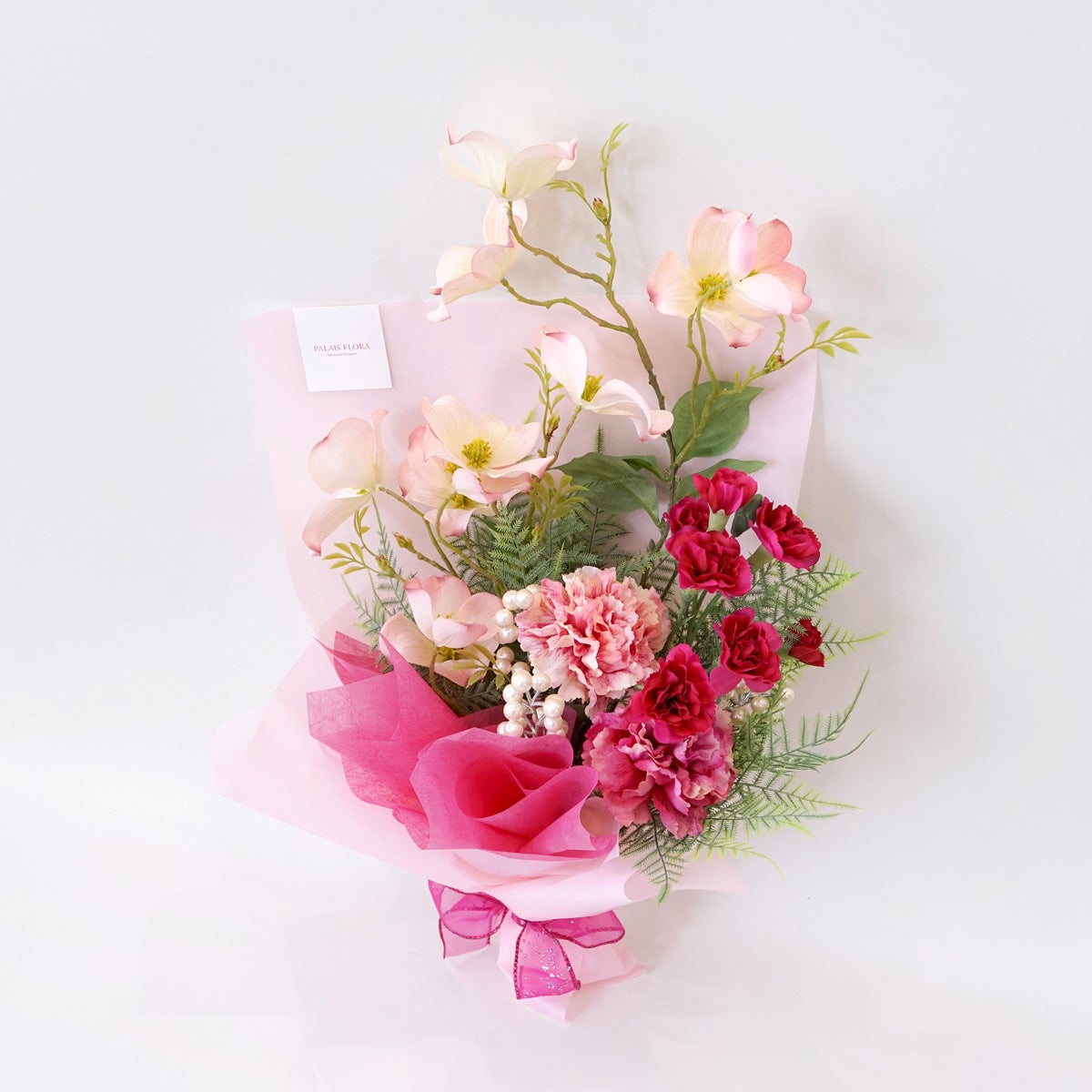 《オンライン限定》 4月のブーケ しあわせが満ちる春のミックスブーケ [WEB614]