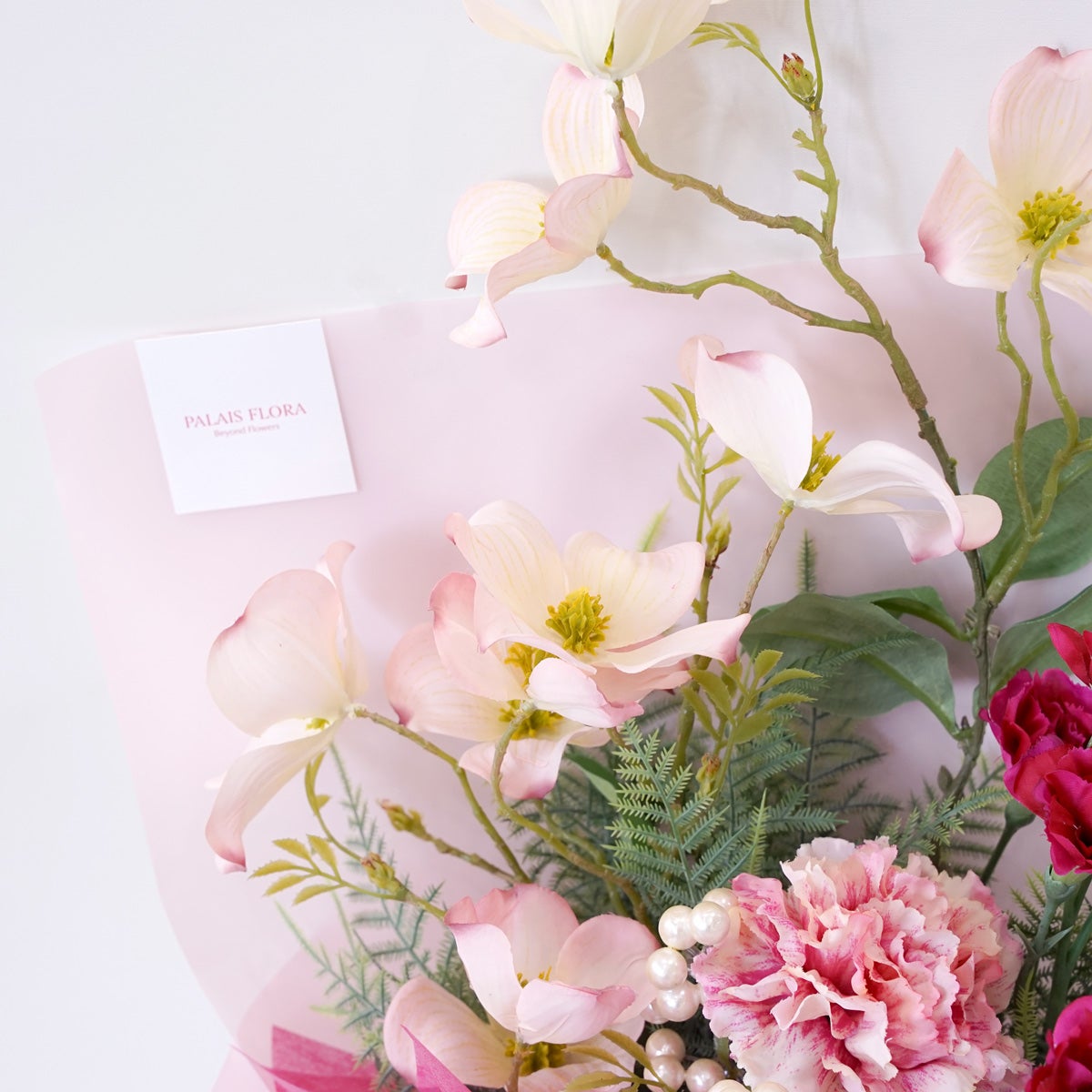 《オンライン限定》 4月のブーケ しあわせが満ちる春のミックスブーケ [WEB614]