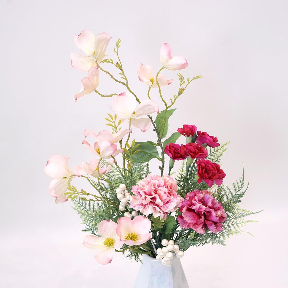 《オンライン限定》 4月のブーケ しあわせが満ちる春のミックスブーケ [WEB614]