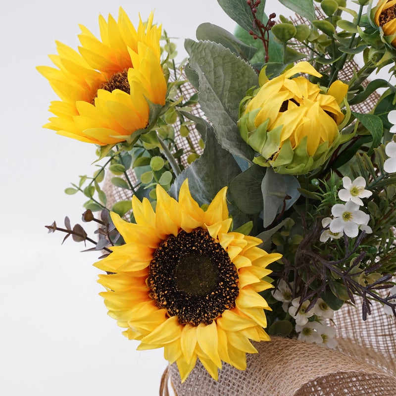 《オンライン限定》 5月のブーケ 夏まで長く飾れる ひまわりの２WAYブーケ [WEB620]