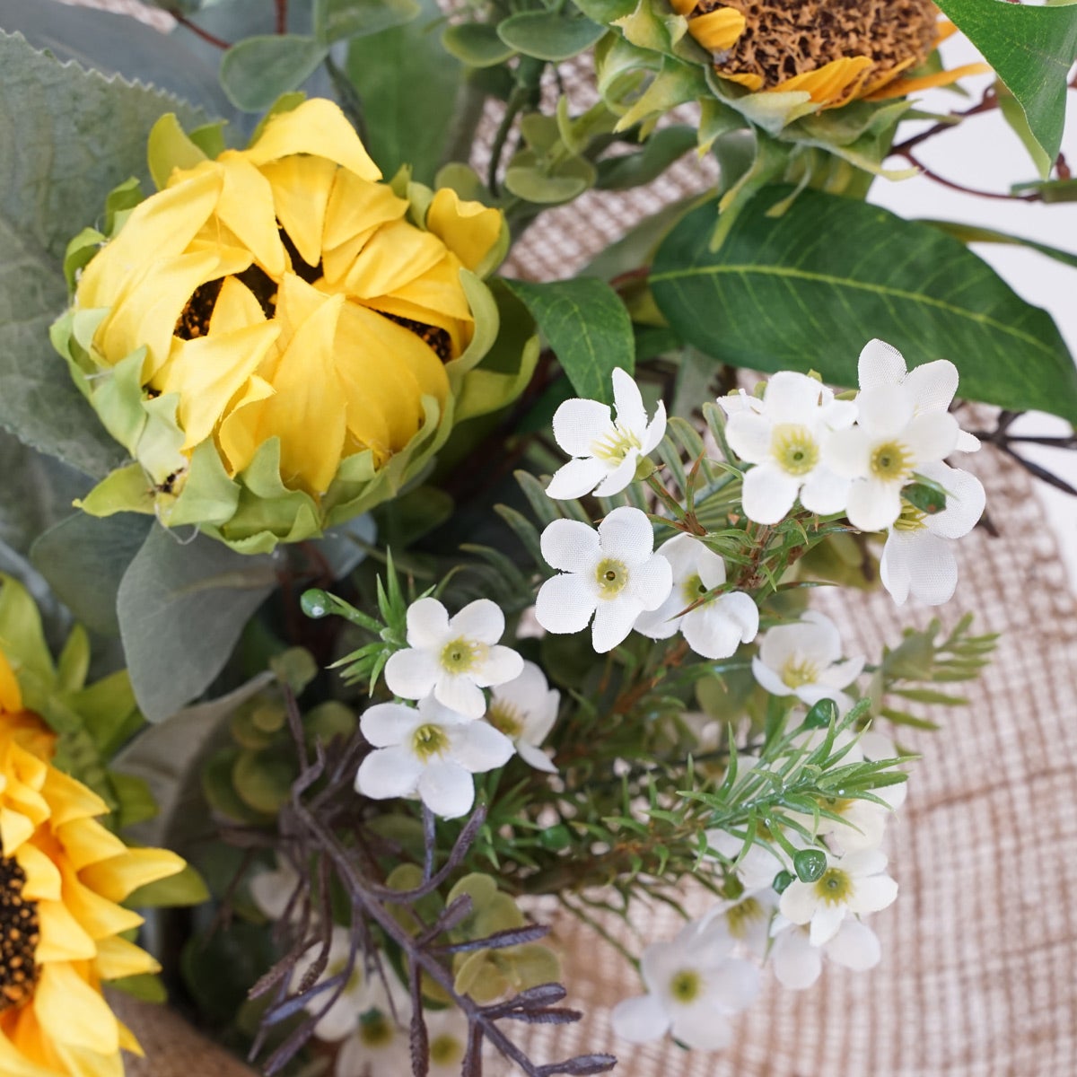 《オンライン限定》 5月のブーケ 夏まで長く飾れる ひまわりの２WAYブーケ [WEB620]