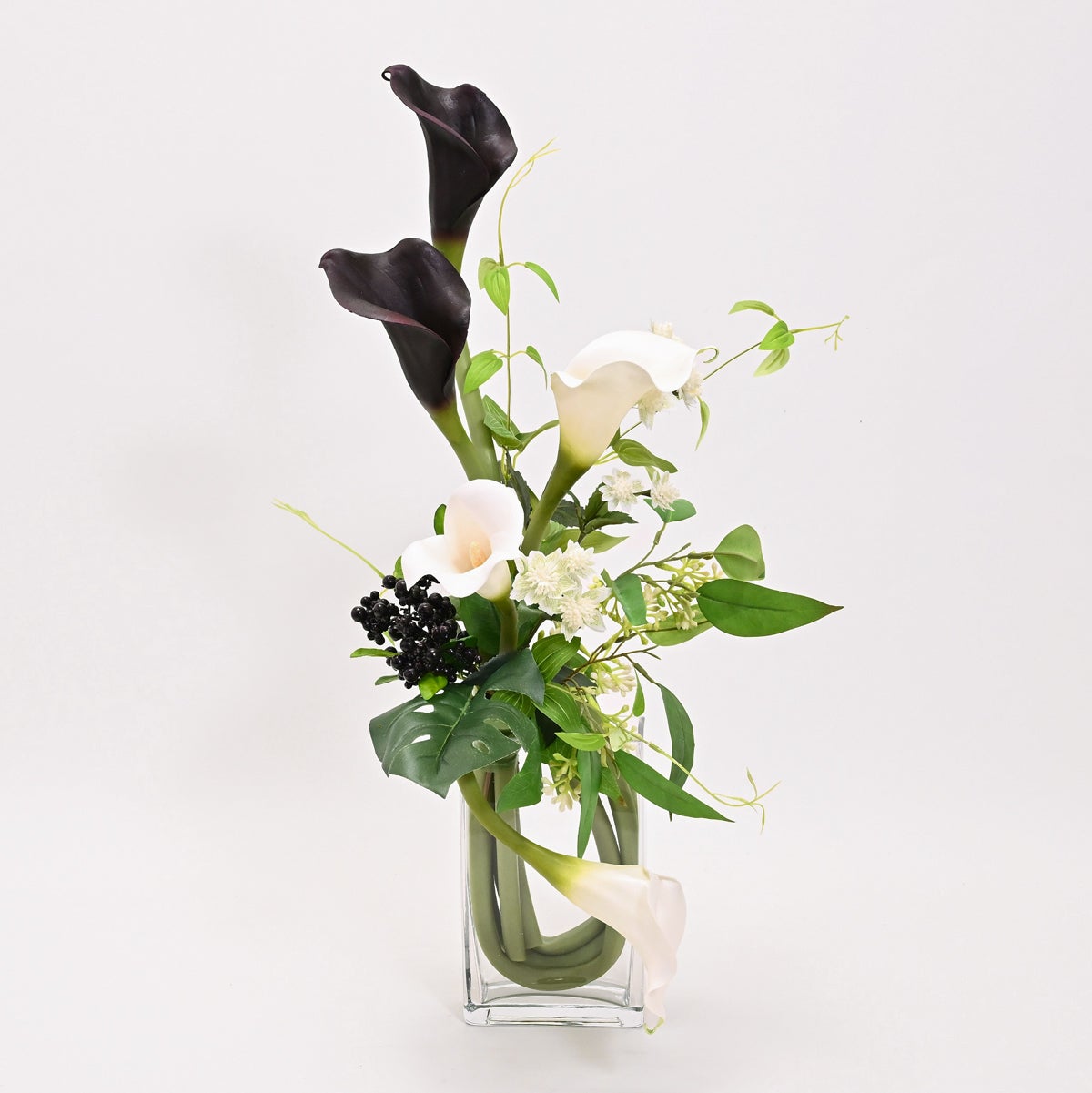【３点】造花ブーケとハンギングアレンジメントセット Amazon｜フラワーブーケ組み立てセット 造花 植物コレクション